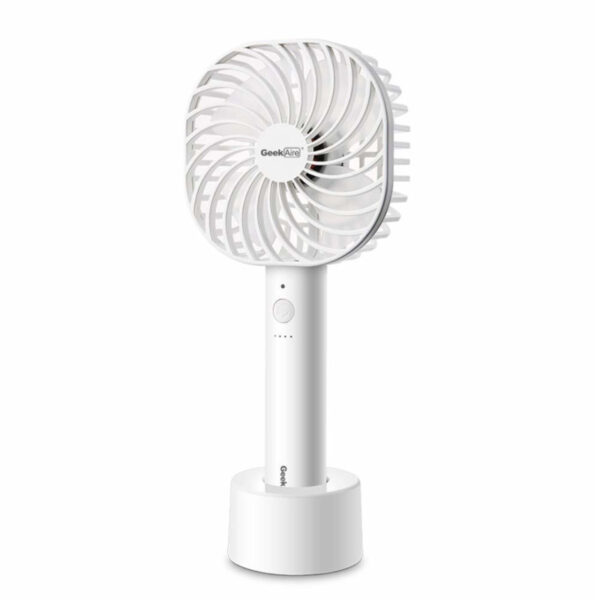 Fan - White Electrical Mini Hand Fan