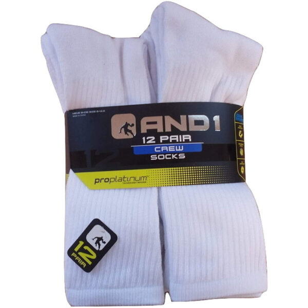 Socks - ( 3 in 1 ) Basketball Socks White