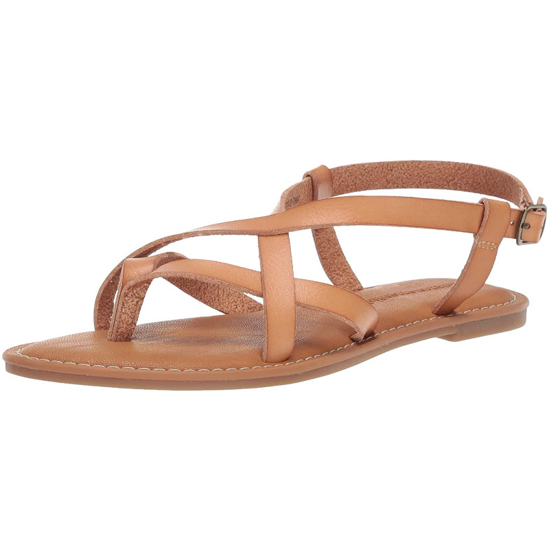 Sandals Ladies Brown Leather Sandals Provistore Limited 