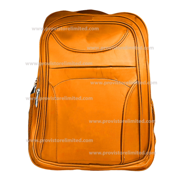 Back Pack - Orange Sewn   / School Bag / Backpack