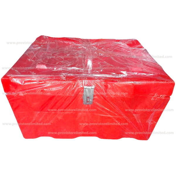 Chop Box - Plastic Lockable Red