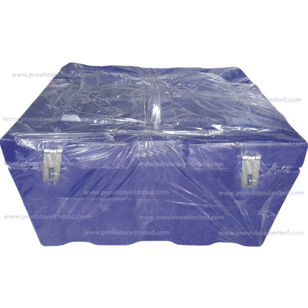 Chop Box (Medium Size) - Plastic Lockable Dark Blue ChopBox / Trunk