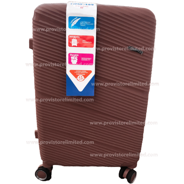 Suitcase (Big Size) Plastic - Brown