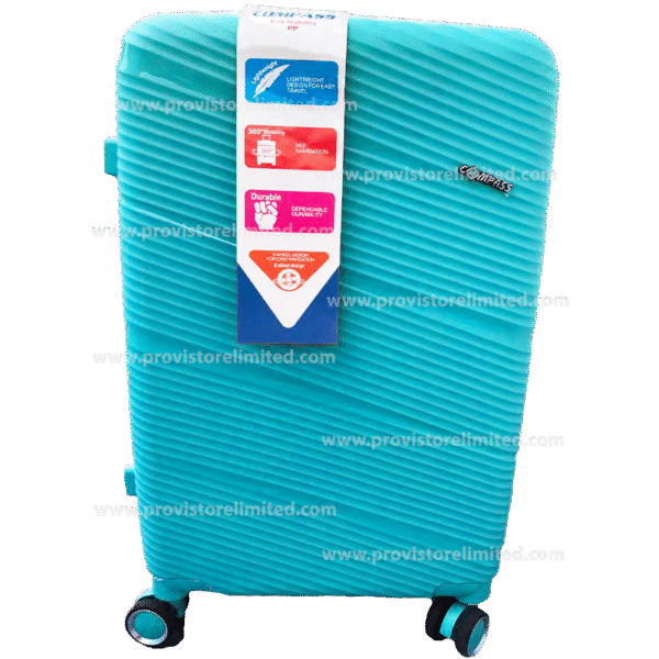 Suitcase (Medium Size) Plastic - Sea Blue