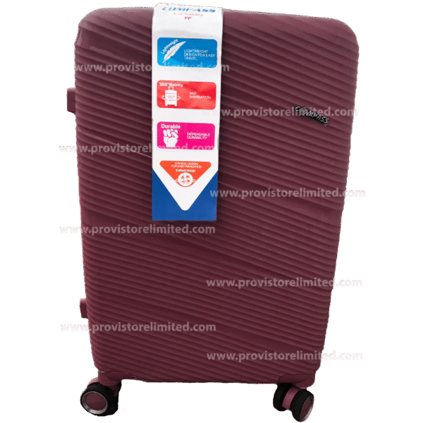 Suitcase (Big Size) Plastic - Wine