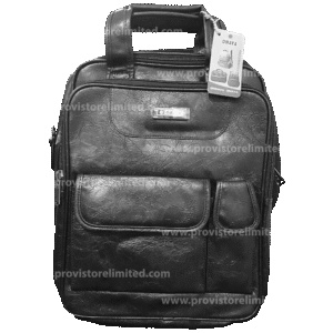 Back Pack Omaya Material - Black Leather / School Bag / Backpack