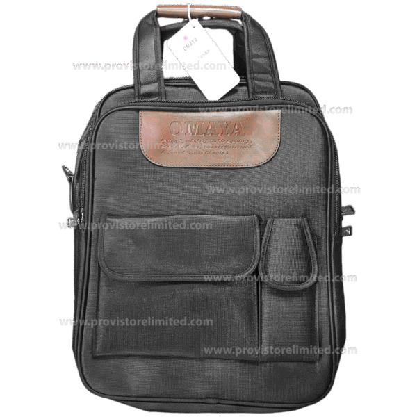 Back Pack Omaya Material - Black / School Bag / Backpack