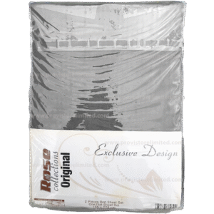 Bedsheet - Gray & Pillow Case