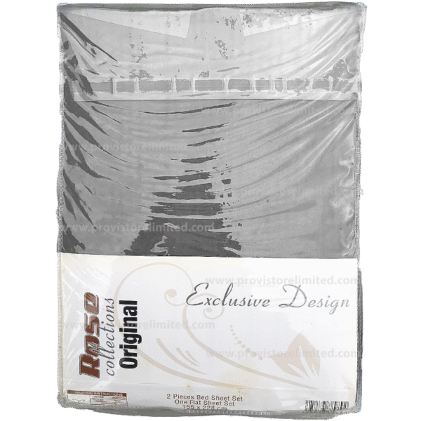 Bedsheet - Gray & Pillow Case