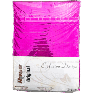 Bedsheet - Pink & Pillow Case