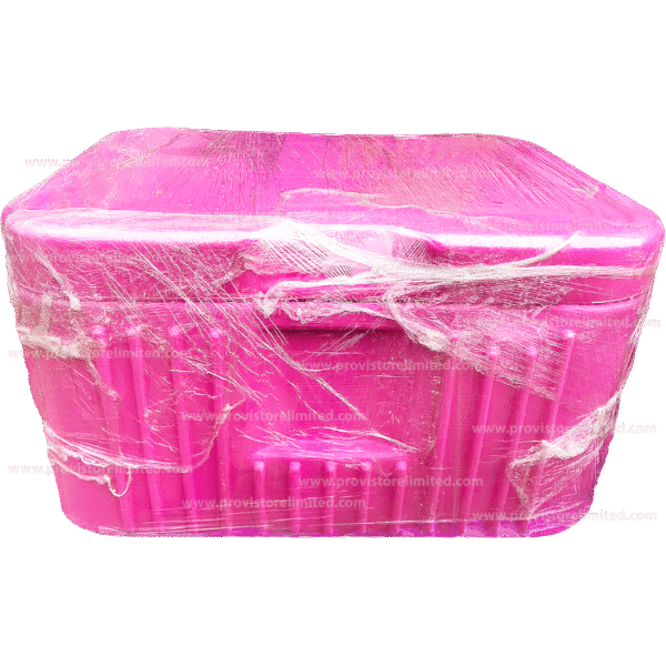 Chop Box (Small Size) - Skool / School Plastic Lockable Pink ChopBox