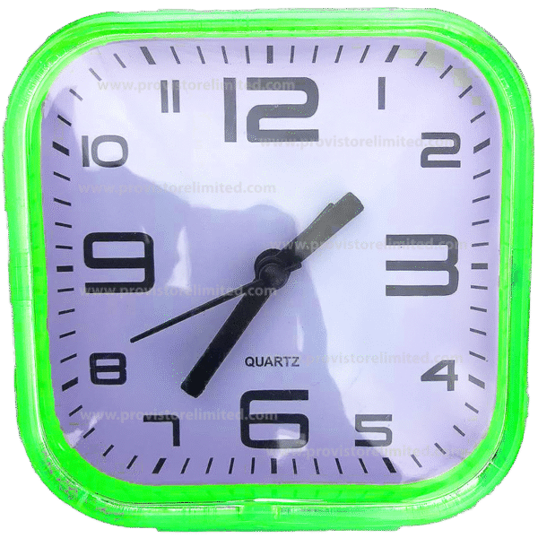 Clock - Bed side Green Portable Alarm Clock
