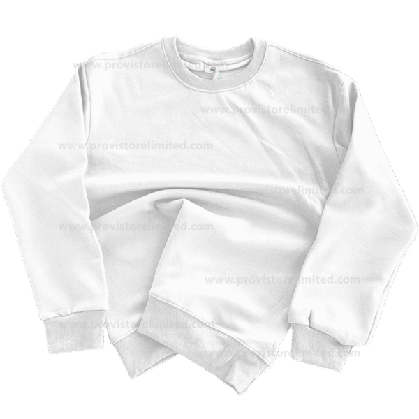 Crewneck - White  Pullover / Sweater / Sweatshirt / Jumper