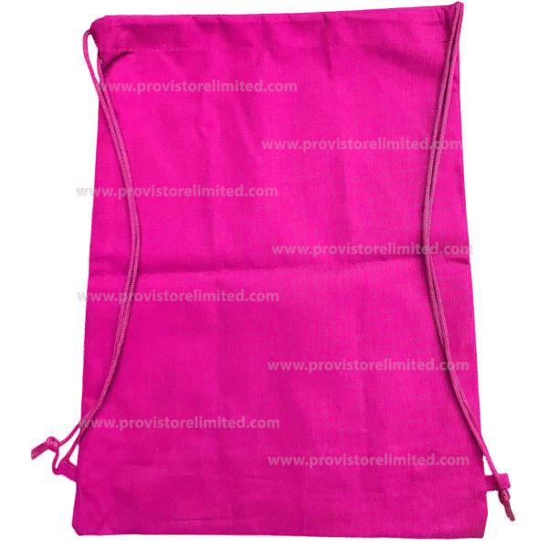 Crockery bag - Pink Plain