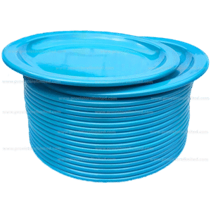 Plate - (2 in 1) Melamine / Plastic Sea Blue