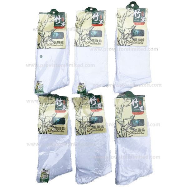 Socks - (3 in 1) Crew Socks White