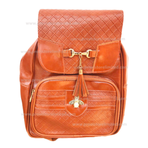 Back Pack  - Jungle Brown Leather / School Bag / Backpack