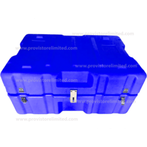 Chop Box (Medium Size) - Hard Body Plastic Lockable Blue ChopBox / Trunk
