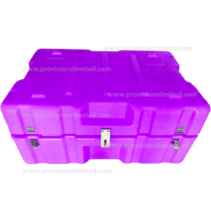 Chop Box (Medium Size) - Hard Body Plastic Lockable Purple ChopBox / Trunk