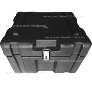 Chop Box (Small Size) - Skool / School Hard Body Plastic Lockable Black ChopBox