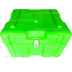 Chop Box (Small Size) - Skool / School Hard Body Plastic Lockable Green ChopBox