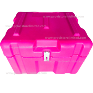 Chop Box (Small Size) - Skool / School Hard Body Plastic Lockable Pink ChopBox