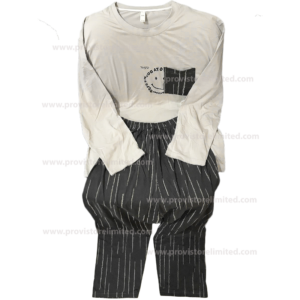 Pyjamas - Male Sleeve Round Neck & Trouser