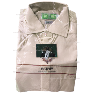 Sleeve Shirt - Long Kasper Plain Khaki Sleeve Long & Short
