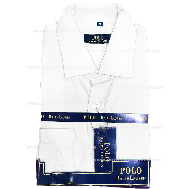Sleeve Shirt - Long Polo Ralph Lauren Plain White Long Sleeve Long & Short